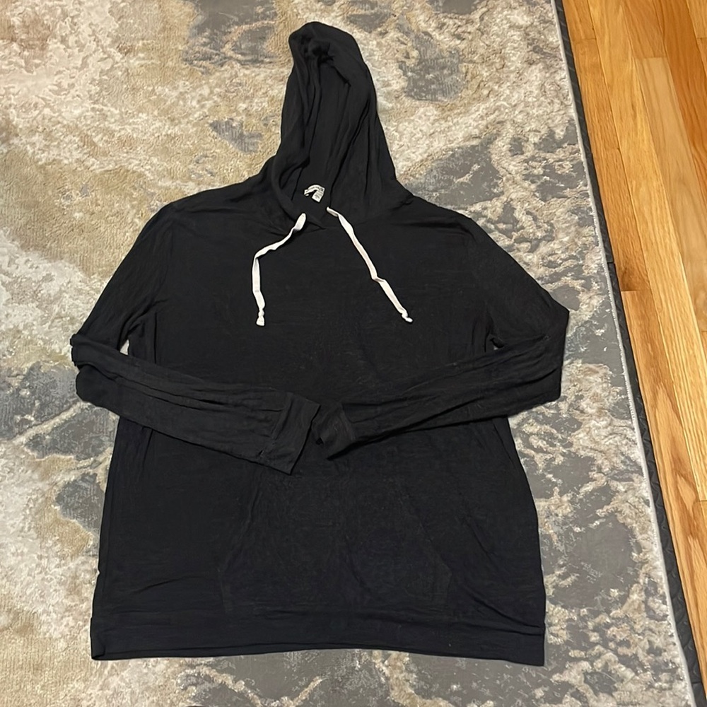 Express One Eleven Size L dark grey hoodie
